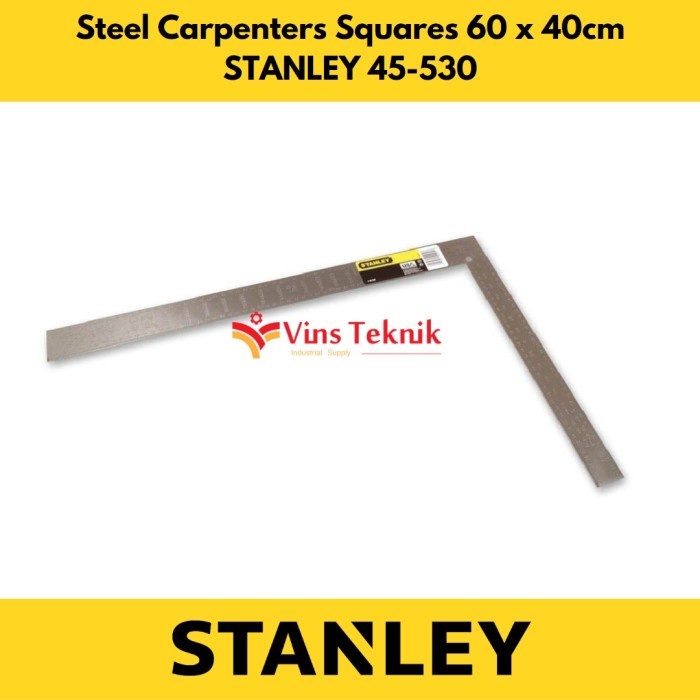 

Penggaris siku Steel Carpenters Squares ImperialSTANLEY 45-530