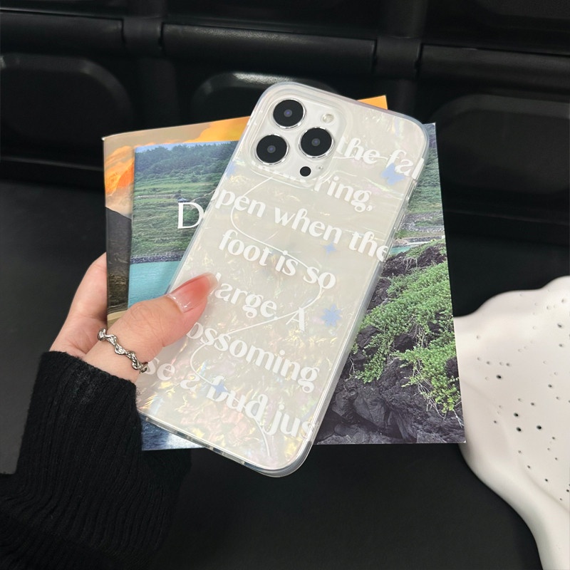 Ins Gaya Garis Cocok Untuk iPhone 14 Pro Max Casing Ponsel iPhone Double-layer Pola Cetak Kompatibel Dengan Iphone13 13pro 13prm iPhone 11 11pro 14plus 12Pro Max Casing Ponsel TPU Tahan Guncangan