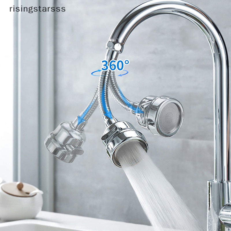 Rsid Span-new Universal 3Mode Adaptor Keran Dapur Aerator Shower Head Pressure Rumah Hemat Air Bubbler Splash Filter Tap Nozzle Konektor Jelly