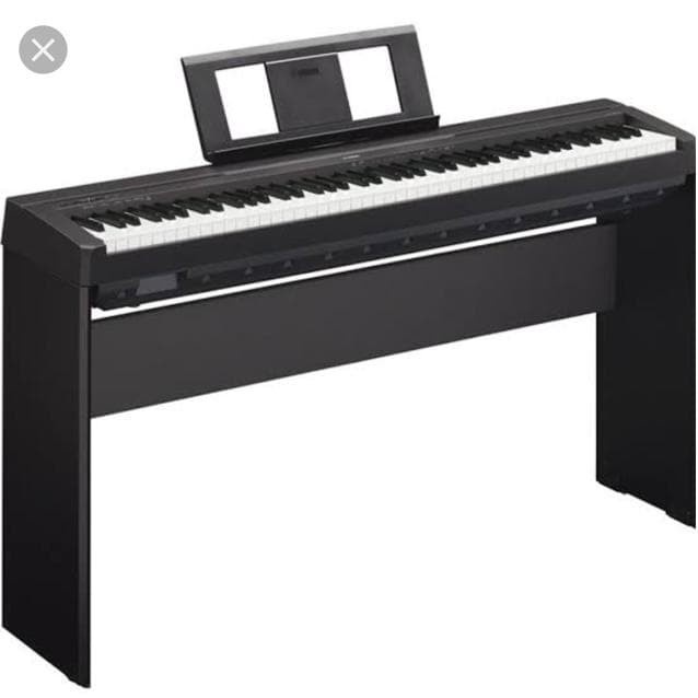 digital piano P45 / P-45 / P 45 dgn Stand kayu