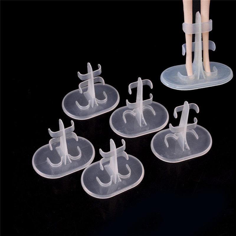 Ggg 5Pcs Stand Boneka Penyangga Display Show Holder Aksesoris Bahan Plastik Untuk Boneka 5pcs /Set Stand Boneka Penyangga Display Show Holder Aksesoris Bahan Plastik Untuk Boneka Boneka Stand Su 5Pcs Baru