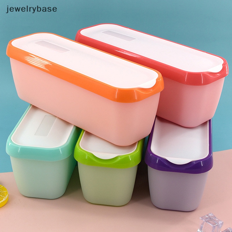 [jewelrybase] Kotak Es Krim Persegi Panjang Non-slip Bawah Rumah Dapur Kulkas Kotak Penyimpanan Butik