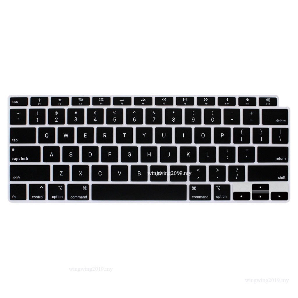 13air 13.6 Kulit Keyboard, Silikon Cover Untuk 12mabook 11air14 Pro 13.3 M1 15touchbar 16 M2 Rusia Spanyol Perancis Jepang