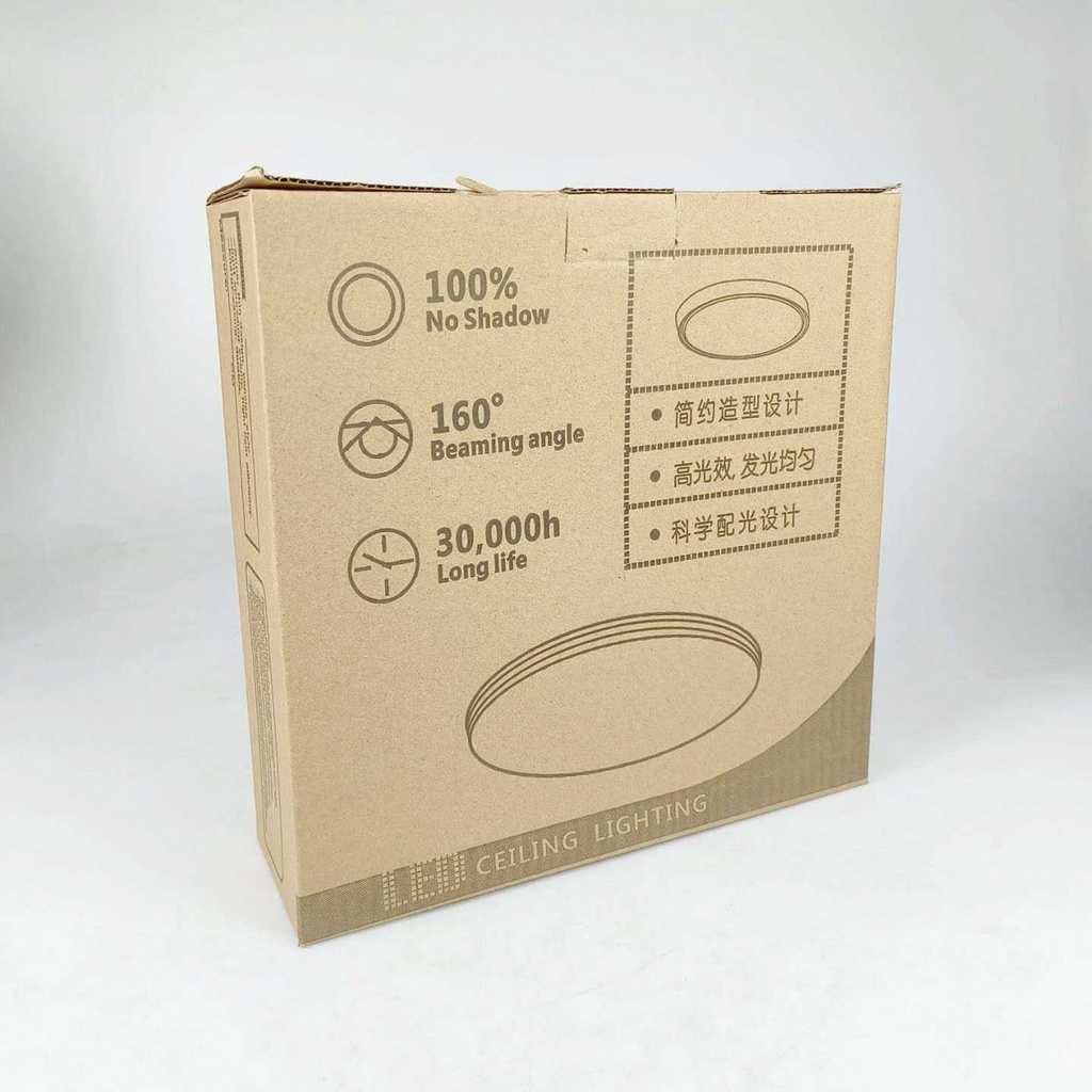 TaffLED Lampu Plafon LED Modern Hemat Energi 24W 25.5 cm Warm White