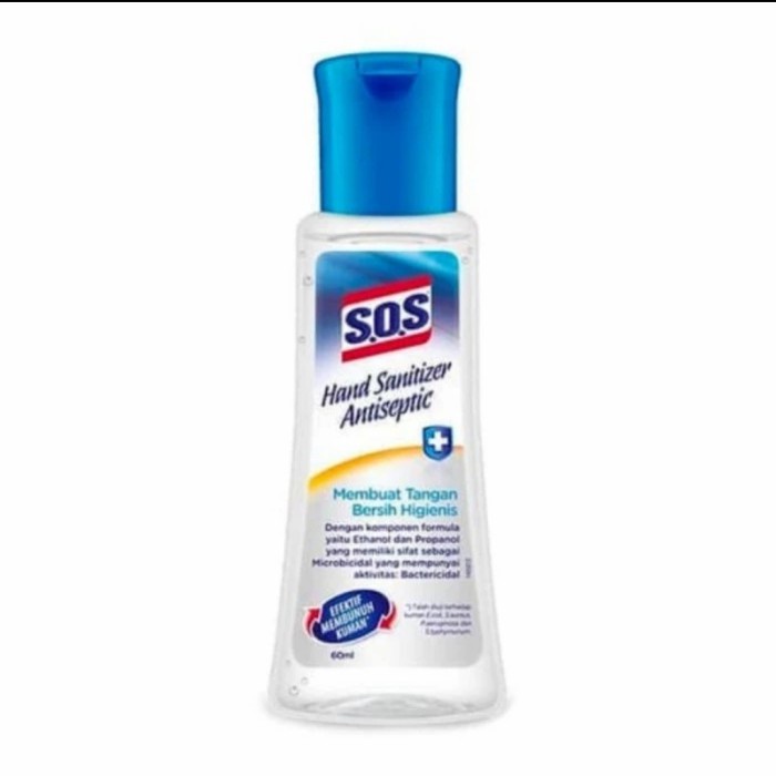 SOS Hand Sanitizer Gel 60 ml