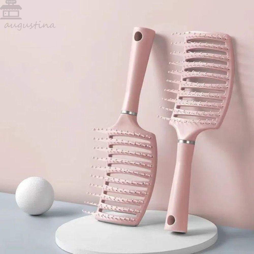 Augustina Air Cushion Comb Portable Bouffant Hair Styling Sisir Berongga