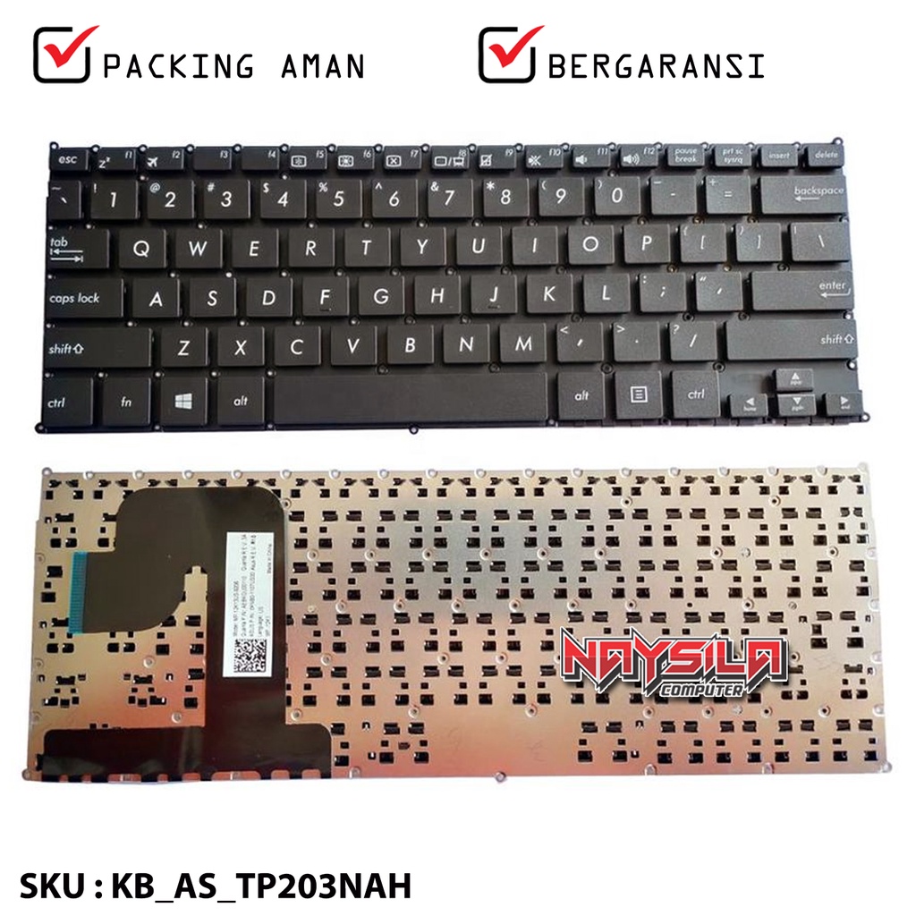Keyboard ASUS VivoBook Flip TP203 TP203N TP203NA TP203NAH
