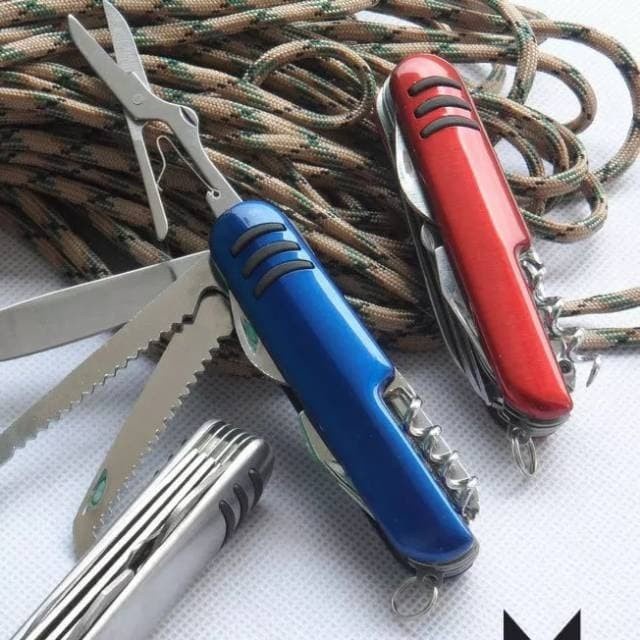 Swi55 4rmy Pocket tools Stainless steel Obeng Pembuka Multifungsi