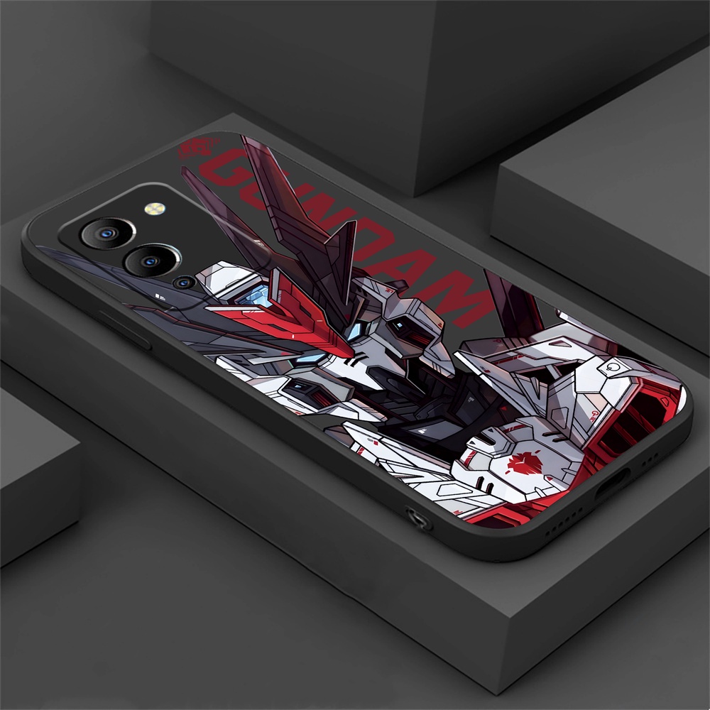 Infinix Note12 G96 Hot 30i Smart7 12 Pro HOT20S Note 11smart6 Smart5 Hot 11S NFC Hot11 Play 12 10Play 9Play Hot 10S Hot 10T Keren Gundam Soft Silicone Phone Case Cover HOSTR