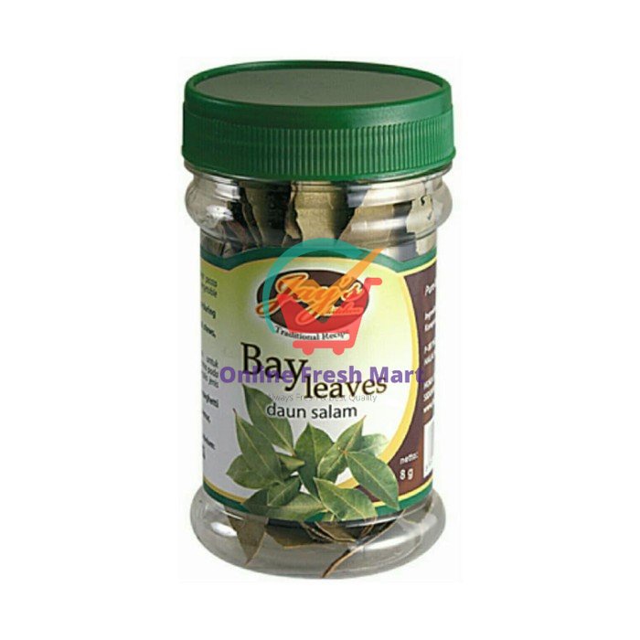 

Jay's Bay Leaves / Daun Salam 8 gr - Online Fresh Mart Denpasar