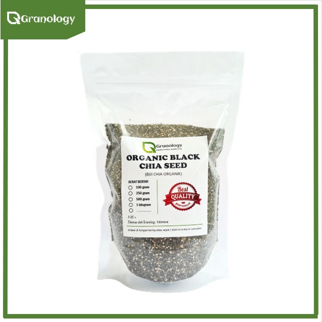 

N.E.W Organic Chia Seed Peru kualitas terbaik (500 gram) by Granology