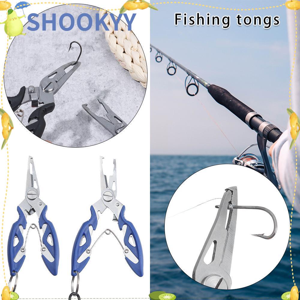 Chookyy Tang Pancing Outdoor Gagang Plastik Dengan Lanyard Hook Removers