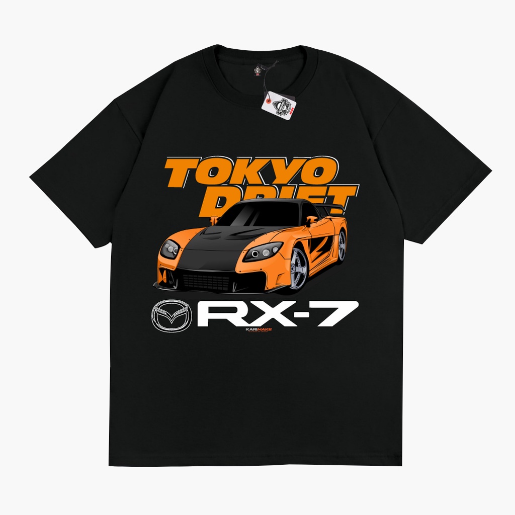 Kaos T Shirt MAZDA RX7 HAN TOKYO DRIFT Kaos Otomotif