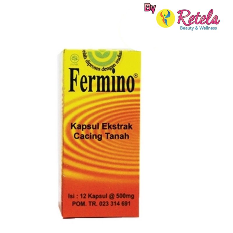 Fermino Cacing Tanah 12 Kapsul