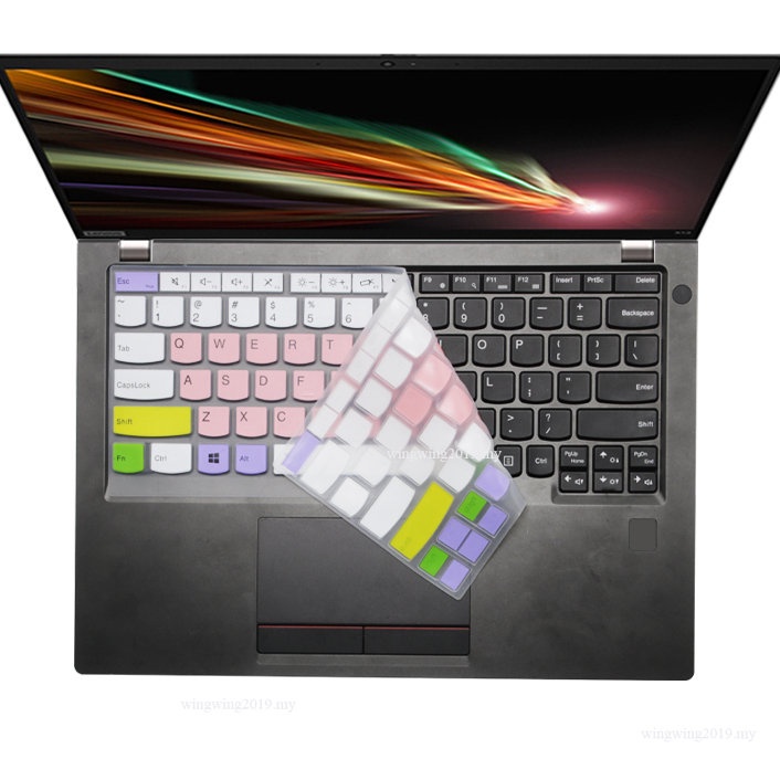 Skin cover keyboard laptop Silikon Untuk LENOVO ThinkPad X1 Nano X380 X390 X395 &amp;amp;  Yoga ThinkPad X13 yoga L13 &amp;amp;  Yoga Gen1 2