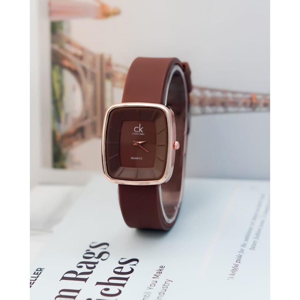 PA Jam Tangan Quartz Strap PU Analog Casual Gaya Retro Wanita &amp; Pria Ulzzang Watch Korean Fashion RM088