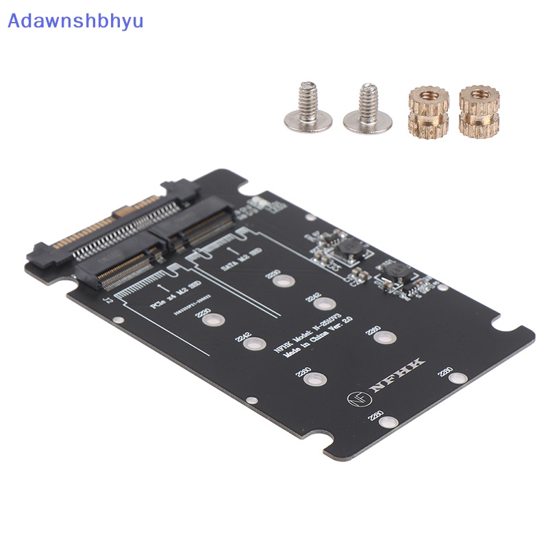 Adhyu SATA M.2 SSD to SAS Dan NVMe M.2 NGFF SSD Ke SFF-8639 Adapter Converter ID