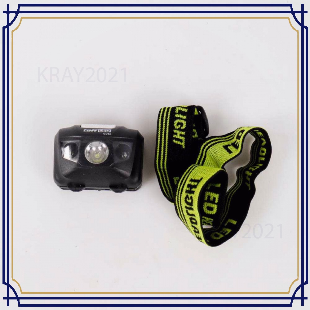 TaffLED Headlamp LED Multifunction Outdoor 3W - GD63