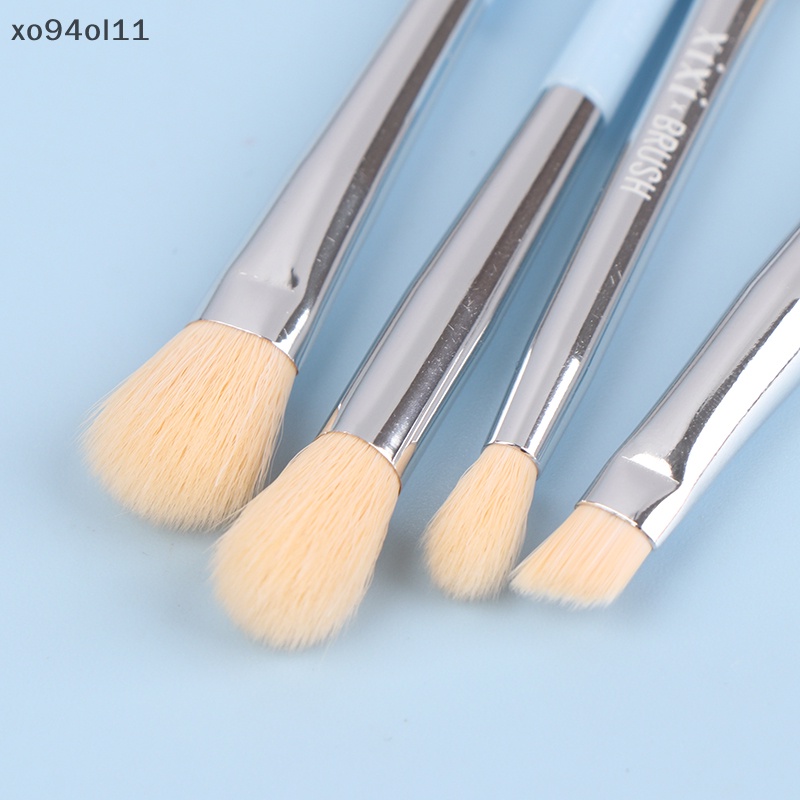 Xo 6Pcs Mini Travel Wanita Makeup Brushes Set Portable Kuas Concealer Lembut Dengan Kotak OL