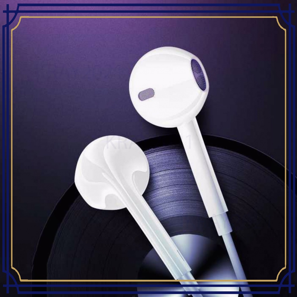 Earpods Earphone Headset In-Ear 3.5 mm Jack with Mic - KIK58