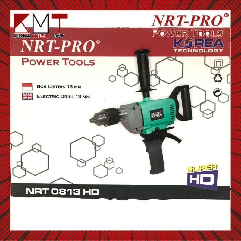 BOR LISTRIK / BOR DRILL / ELECTRIC DRILL 13 MM 0813 NRT-PRO