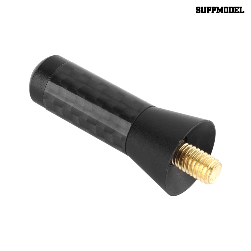[SM] 3.5cm Carbon Fiber Auto Kendaraan Mobil Styling Antena Pendek Modifikasi Aerial