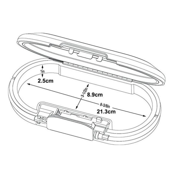 25 MASTER LOCK 5900D - Tempat Penyimpanan Portabel - Password 4 Digit