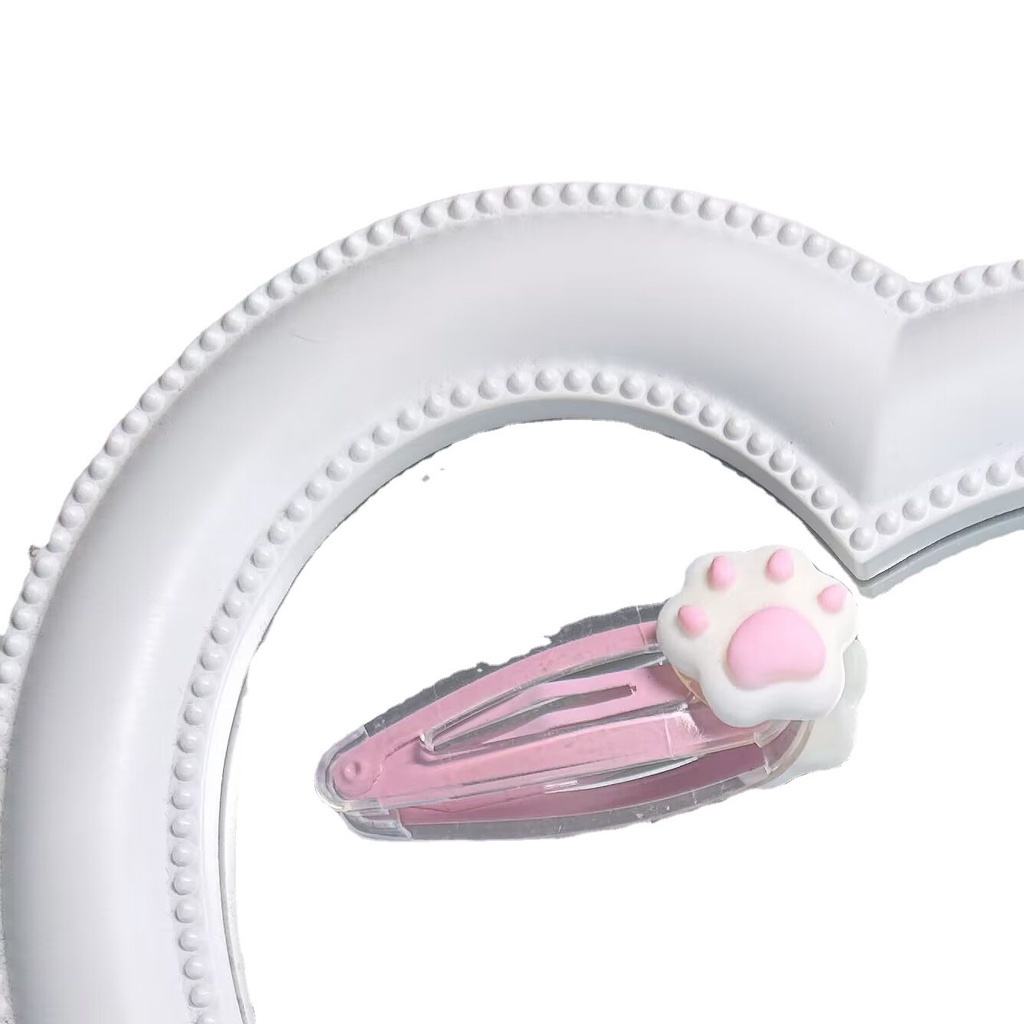 Hiasan kepala wanita fashion klip hello kitty bahan berkualitas import harga grosir bisa cod