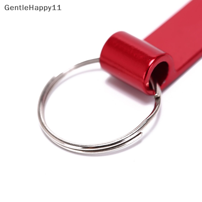 Gentlehappy outdoor camping survival pocket tool Gantungan Kunci Pembuka Botol Bir Aluminium id