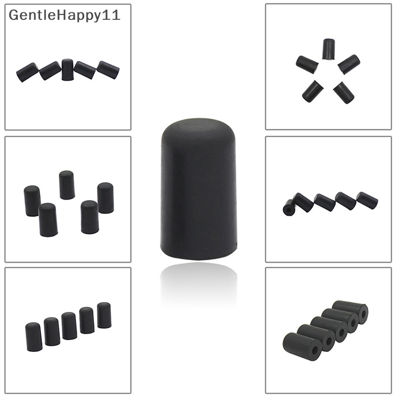 Gentlehappy 5x Rubber Endpin Tip Cap Protector Non-Slip Mat Untuk Bagian Biola Senar Cello id