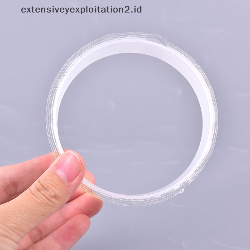 {NEW} Nano Tape Transparan Bisa Dicuci Perekat Dua Sisi Tempel Jejak Lem Lepas Pasang.