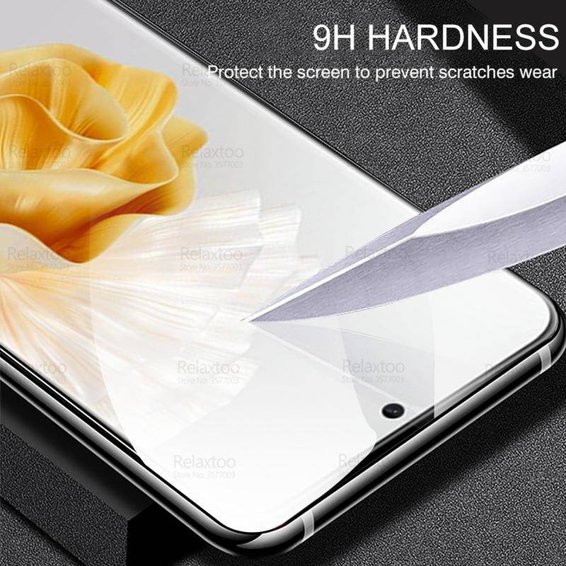 Film Tempered Glass Hitam Untuk Huawei Enjoy 10 20 50 60 9 Y20 Z SE Pro Plus 4G 5G Pelindung Layar Untuk Huawei Enjoy 10e 10s 20e 50z 60x 9e 9s Film Pelindung Handphone