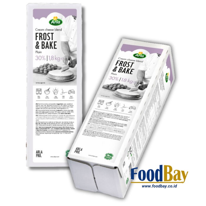 ARLA Frost &amp; Bake Cream Cheese Blend Krim Keju 1.8 Kg