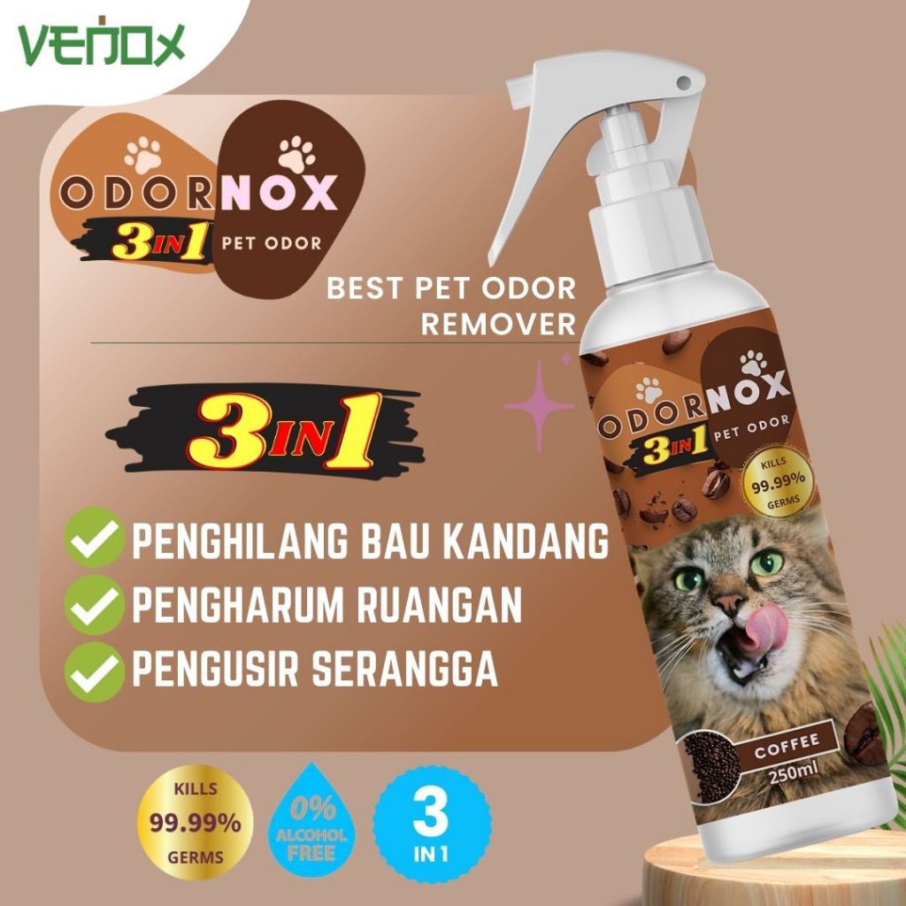 Odornox Venox Penghilang Bau Kandang Pengharum Ruangan Kandang Pet