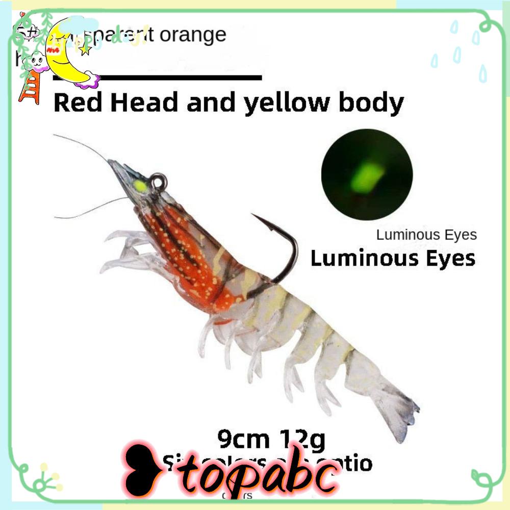 TOP 1pc Umpan Udang Portabel Kreatif Biomimetic Soft Hook Cacing Silikon