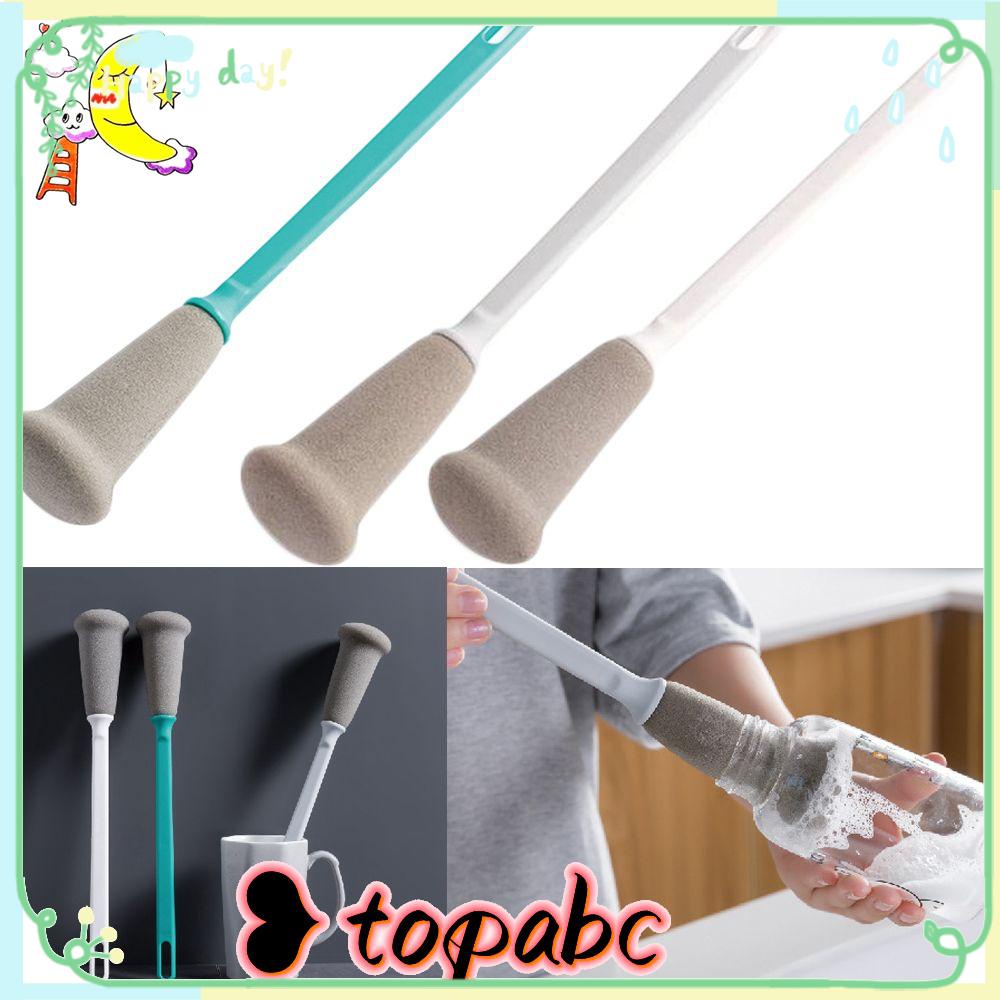 TOP Sikat Spons Gagang Panjang Reusable Long Handle Dekontaminasi Alat Cuci Dapur