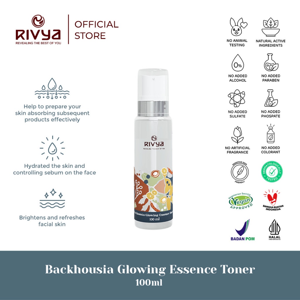 RADYSA - RIVYA Backhousia Glowing Essence Toner 100ml