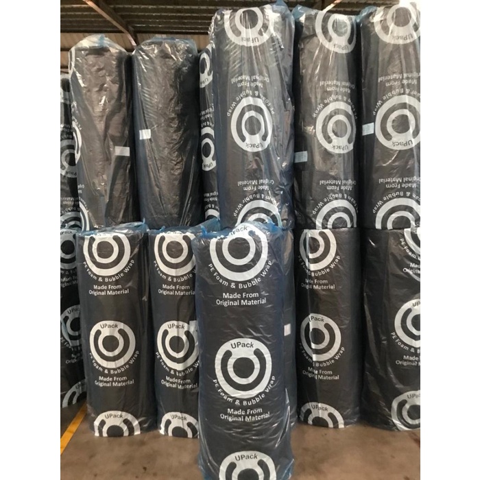 

Bubble Wrap Hitam Roll 50m x 125cm - Ekonomis Hitam
