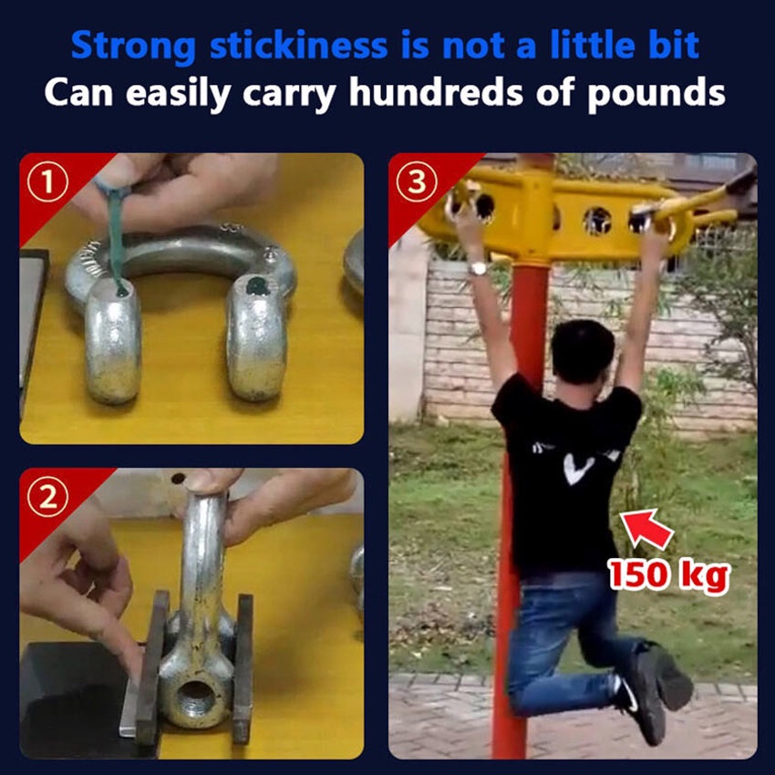 50G Lem Super Kuat Tahan Air Multifungsi Untuk Kaca/ Plastik / Metal / Kayu / Keramik Lem Las