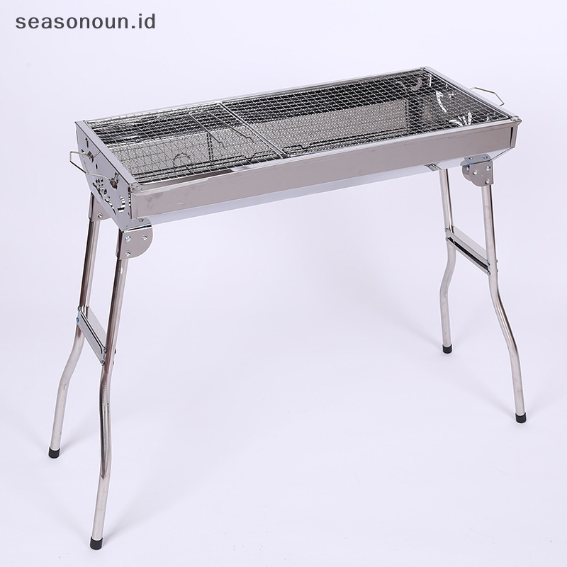 Panggangan barbekyu &lt;ne1&gt;easonoun alat panggang outdoor stainless steel tawana charcoal grill portable panggangan lipat portable arang barbecue .