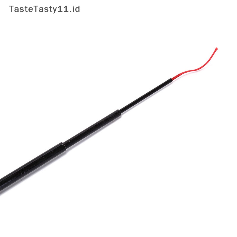Pancingan ikan teleskopik fiber kaca keras 4aste etnik sea travel spinning pole alat pancing .