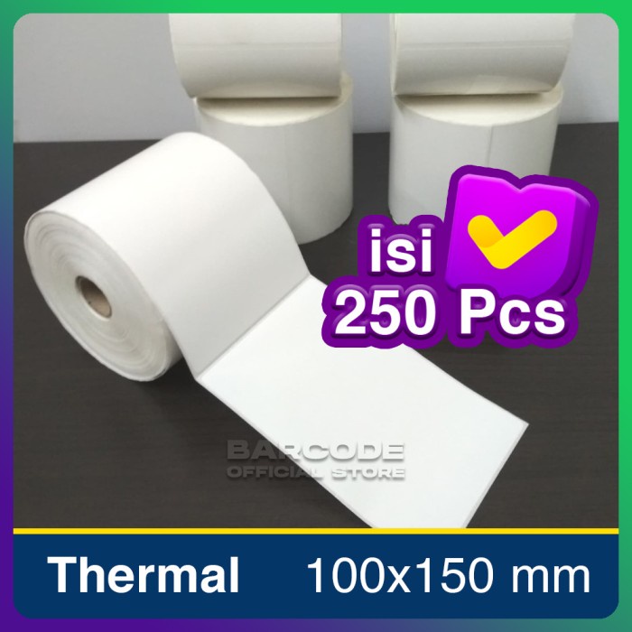 

LABEL BARCODE XPrinter XP-420B 100 X 150 (1 LINE) THERMAL 100X150 MM - ECO 250 PST79