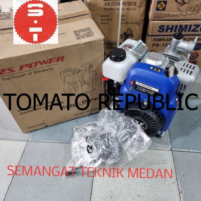 Murah XG15-1 MESIN BENSIN POMPA AIR HISAP WATER PUMP 1,5 1.5 " INCH ZS-POWER VTQ896