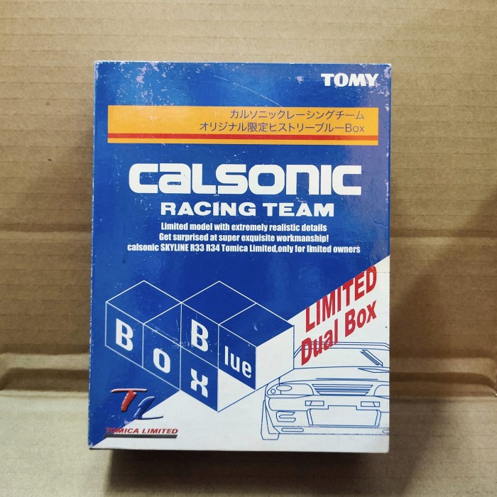 Tomica Limited Calsonic Racing Team Skyline R33 R34 NEW