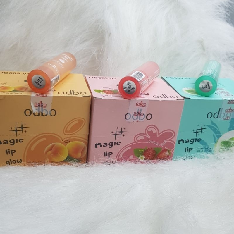 ODBO MAGIC LIP GLOW OD589 ORIGINAL THAILAND