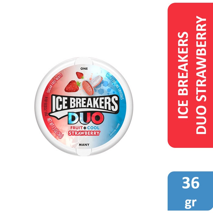 

Ice Breaker Duo Strawberry candy 1.3 Oz