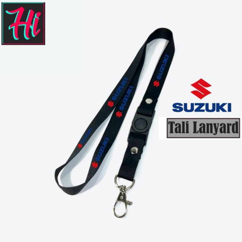 

lanyard SUZUKI tali lanyard PT OTOMOTIF gantungan kunci name tag id card kartu nama / tali lanyard gantungan leher fullprint