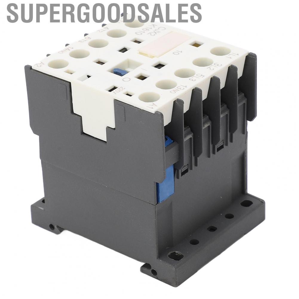 Supergoodsales Contactor Switch  Electrical Good Bearing  Low Power Consumption Silver Contact for Home