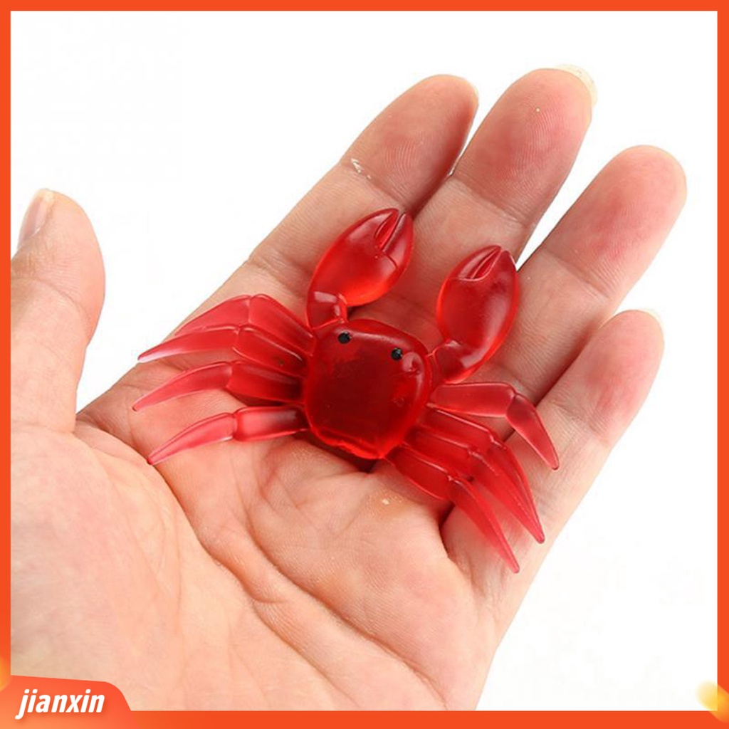 (In Stock) 8cm 8g Reusable Umpan Pancing Bentuk Kepiting Ketangguhan Kuat Portabel Realistis Umpan Buatan Untuk Pecinta Memancing