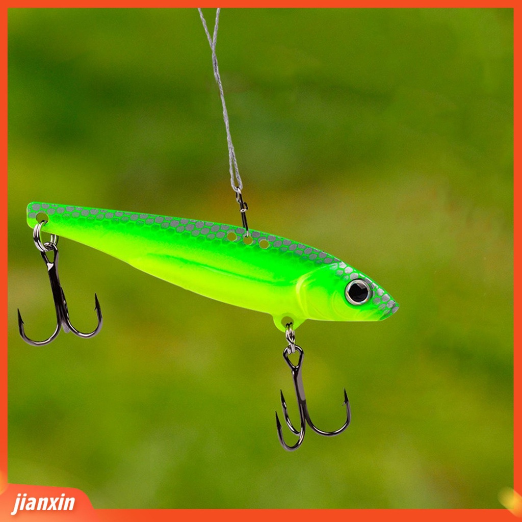 (In Stock) Umpan Pancing Laser VIB Metal Tembakan Panjang Bass Swimbait Untuk Memancing